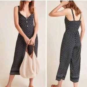 Faithfull x Anthropologie Gemma Floral Jumpsuit